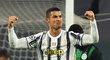 Cristiano Ronaldo se za Juventus trefil v utkání Ligy mistrů proti Ferencvárosi