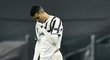 Útočník Juventusu Cristiano Ronaldo v zápase osmifinále Ligy mistrů proti Portu