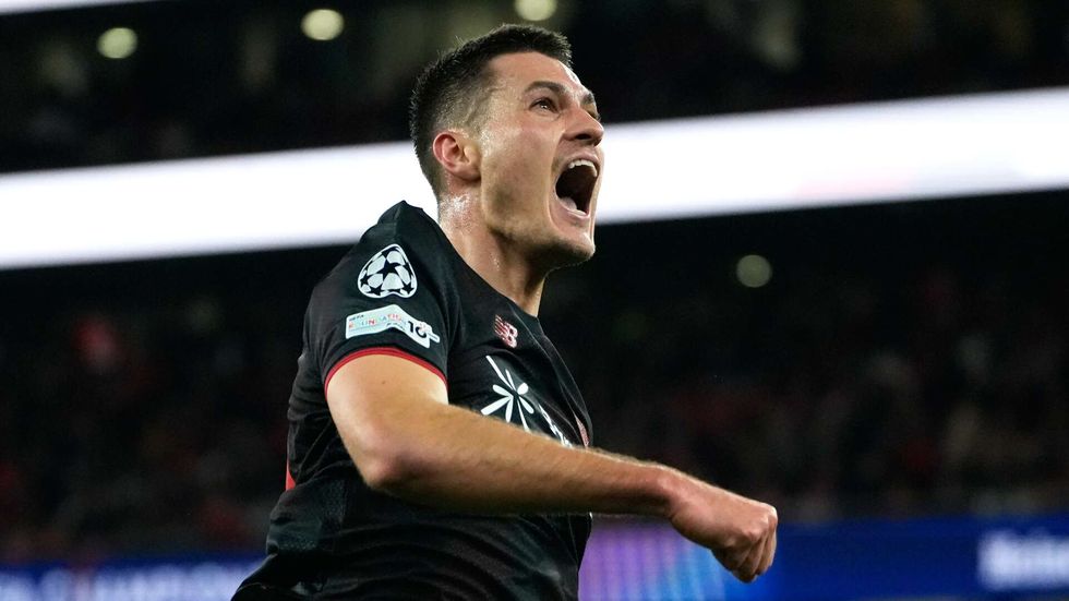 Gólová euforie Patrika Schicka