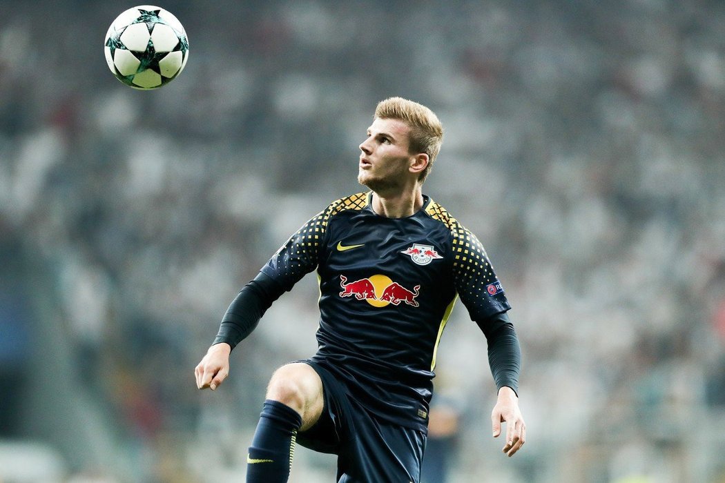 Timo Werner, kanonýr Lipska, vydržel na hřišti jen 32 minut