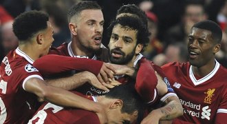 Liverpool - AS Řím 5:2. Úžasný Salah přiblížil domácím finále LM