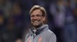 Liverpoolský kouč Jürgen Klopp měl důvod k úsměvům