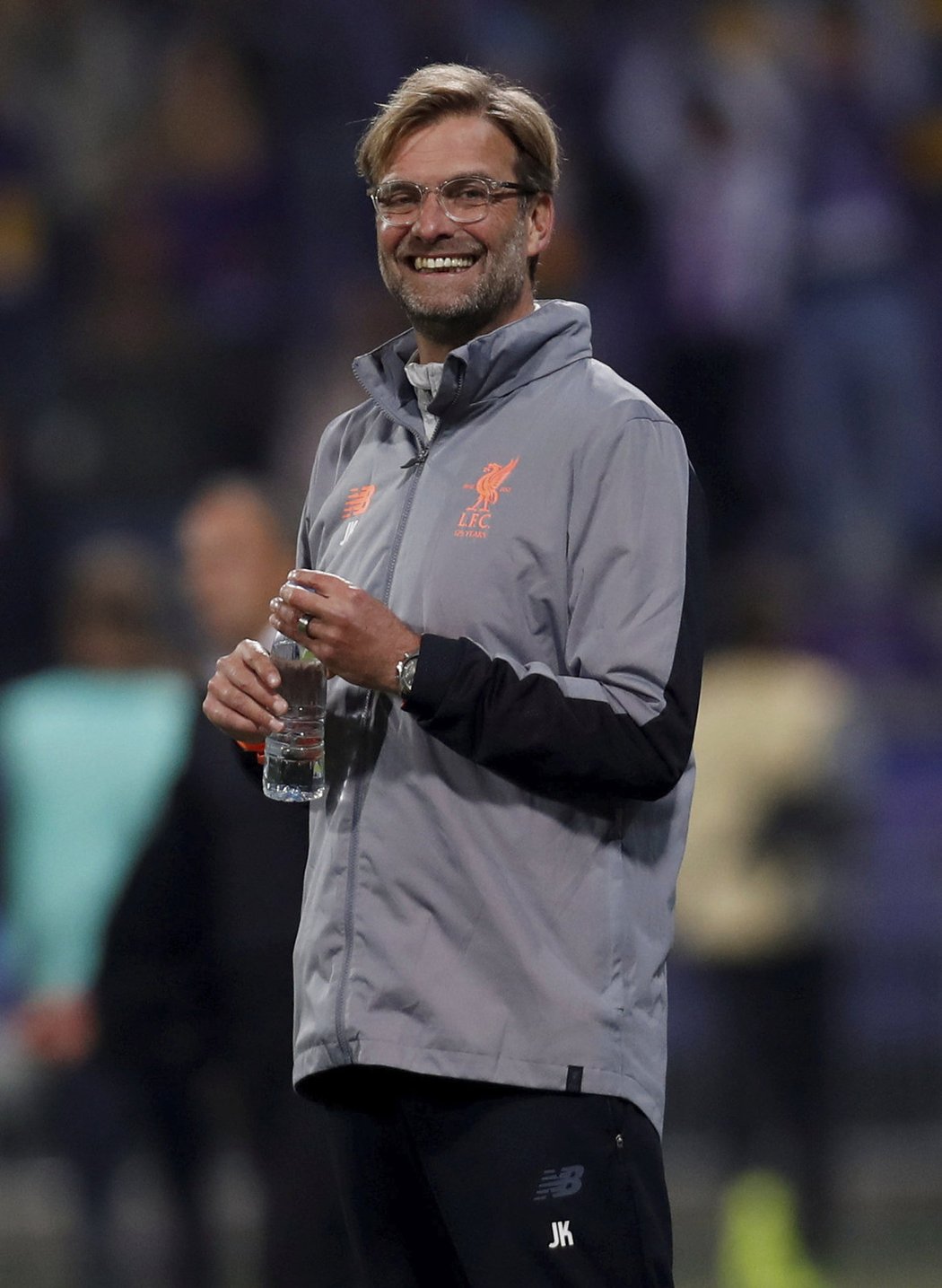 Liverpoolský kouč Jürgen Klopp měl důvod k úsměvům