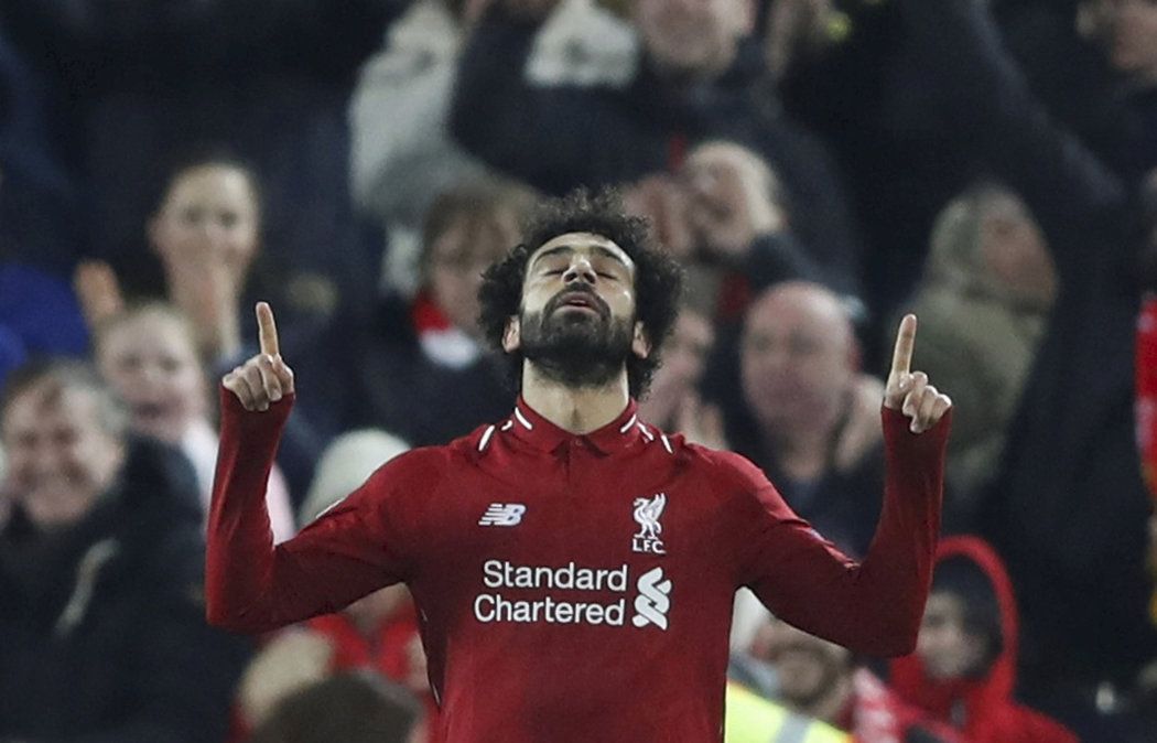 Mo Salah poslal Liverpool v utkání s Neapolí do vedení