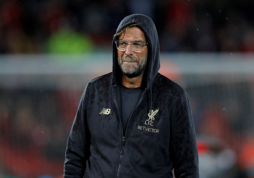 Trenér Liverpoolu Jürgen Klopp před šlágrem Ligy mistrů s PSG