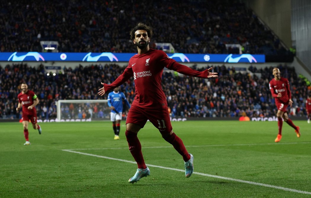 Mohamed Salah nasázel hattrick