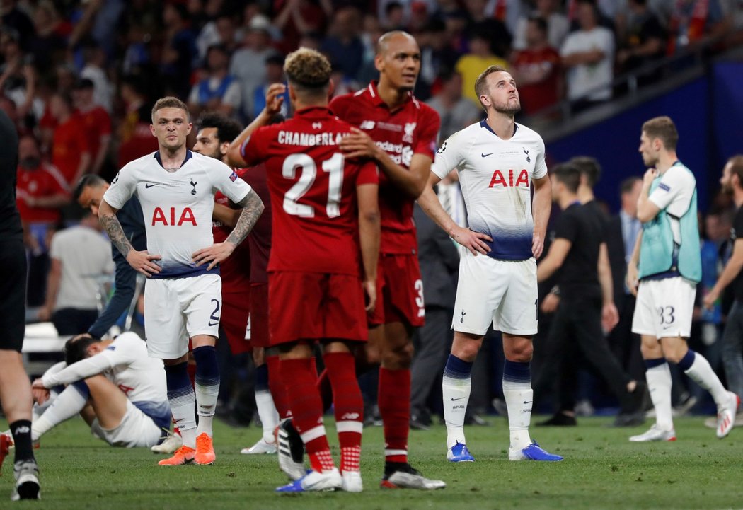 Zcela odlišné pocity mají strůjci finálového zápasu Ligy mistrů mezi Liverpoolem a Tottenhamem