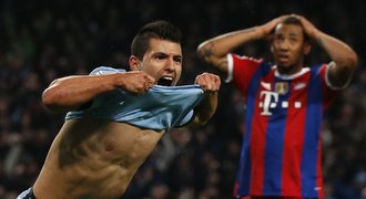 Úžasný Agüero sejmul Bayern a spasil City, Chelsea postupuje