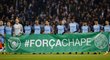 Hráči Manchesteru City zavzpomínali na tragický pád letadla s fotbalisty Chapecoense