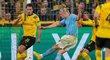 Erling Haaland si zahrál proti Dortmundu