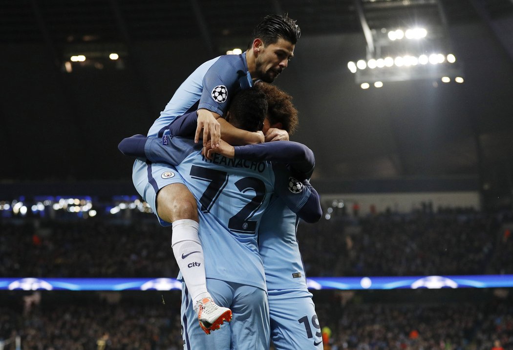 Gólová radost Manchesteru City po rychlém vyrovnání