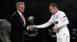 Waynea Rooneyho po vítězném zápase s Kluží chválil i trenér Alex Ferguson