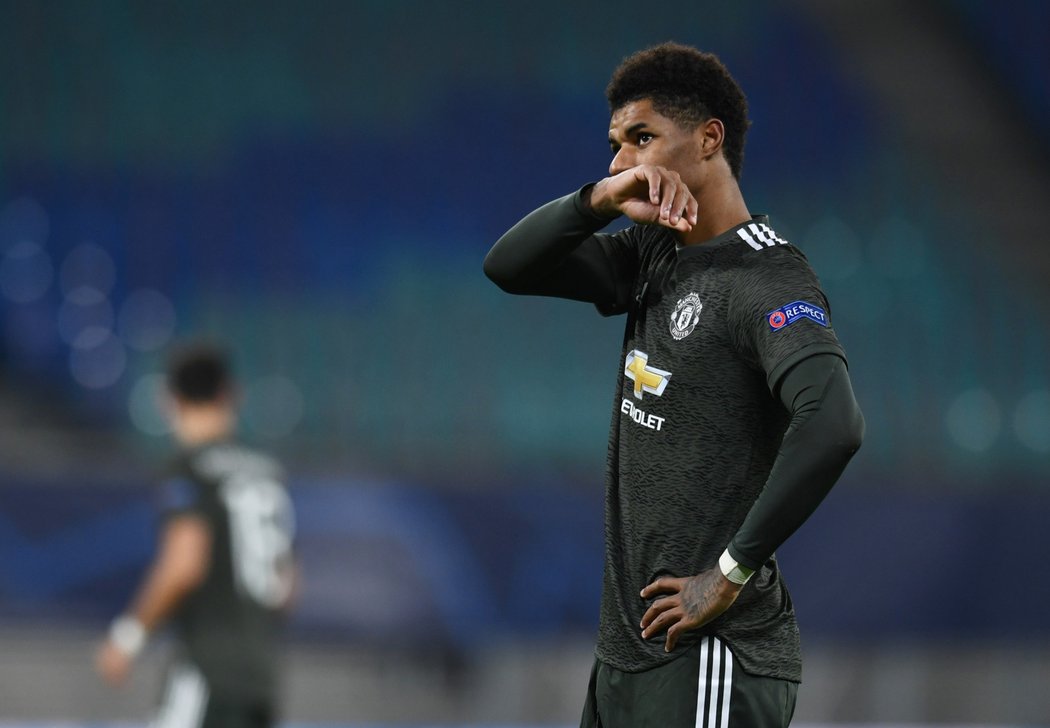 Útočník Manchesteru United Marcus Rashford