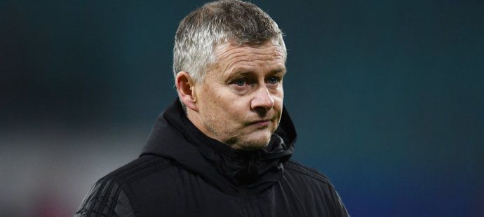 Zklamaný trenér United Ole Gunnar Solskjaer
