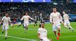 Hrdina zápasu mezi PSG a Manchesterem United Marcus Rashford slaví rozhodující branku