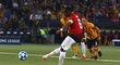 Záložník Manchesteru United Paul Pogba proměnil v zápase s Young Boys Bern penaltu