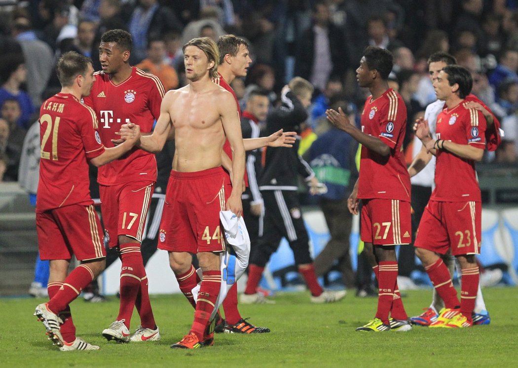 Bayern Mnichov utkání na hřišti Marseille zvládl, do Německa si veze výhru 2:0