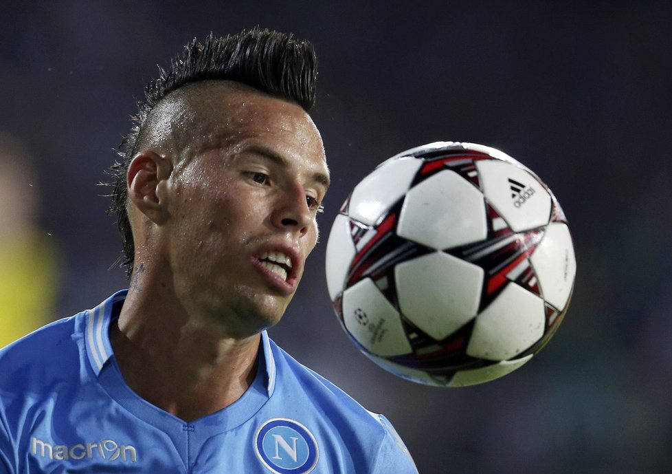 Marek Hamšík režíroval vítězství své Neapole nad Borussií Dortmund