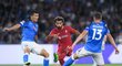 Kim Min-jae se postaral o to, že Mohamed Salah se proti Neapoli neprosadil