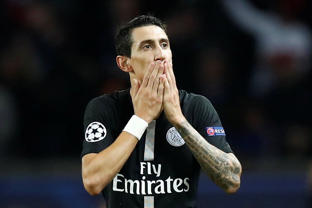 Angel di María zajistil PSG alespoň bod, když trefil remízu 2:2 v 93. minutě