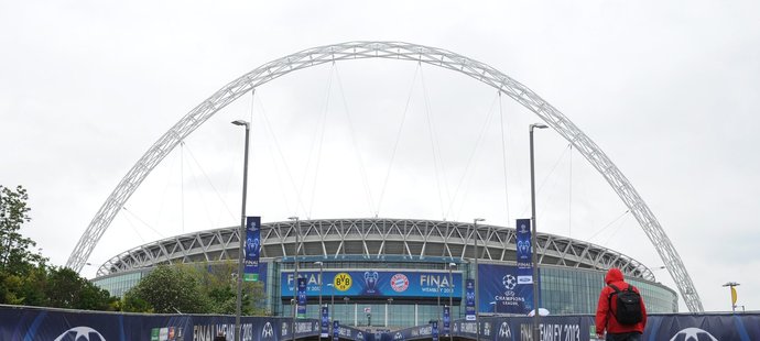 Wembley už je na finále připraveno