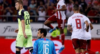 Olympiakos - Plzeň 4:0. Debakl a konec v LM, zápas rozhodl druhý poločas