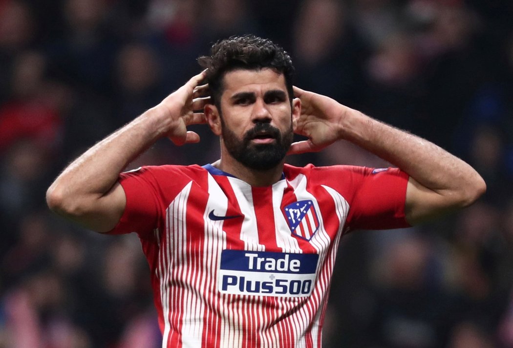 Diego Costa a jeho reakce na neproměněnou šanci v utkání s Juventusem