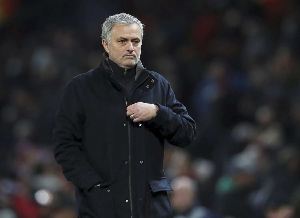 Kouč United José Mourinho si z vyřazení jeho týmu v osmifinále LM příliš nedělal