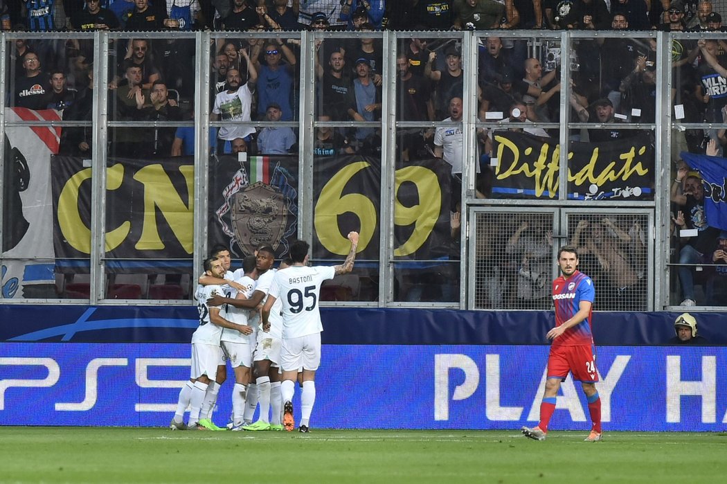 Gólová radost Interu Milán