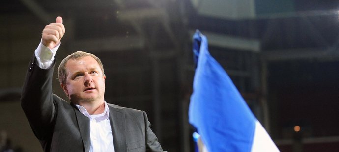 Jsme jedničky, jakoby chtěl po utkání naznačit trenér Západočechů Pavel Vrba