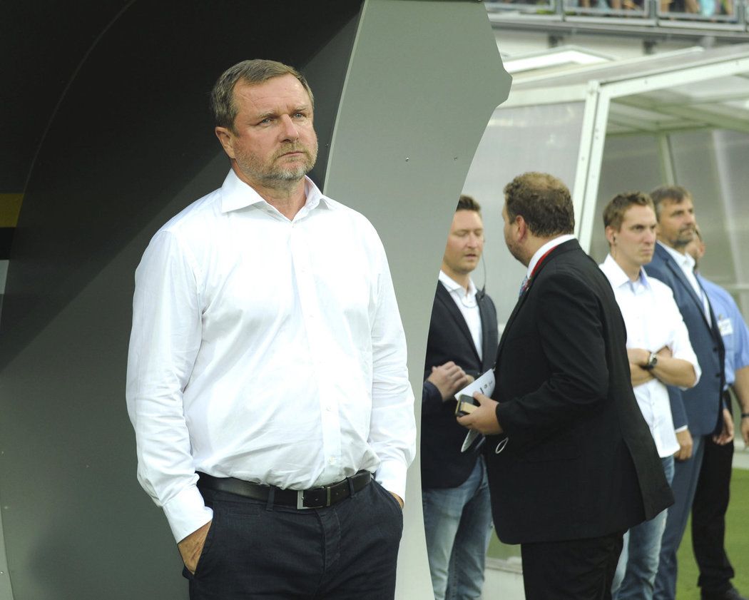 Trenér Plzně Pavel Vrba