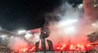 UEFA potrestala Legii za pyrotechniku v utkání předkola LM proti Dinamu Záhřeb