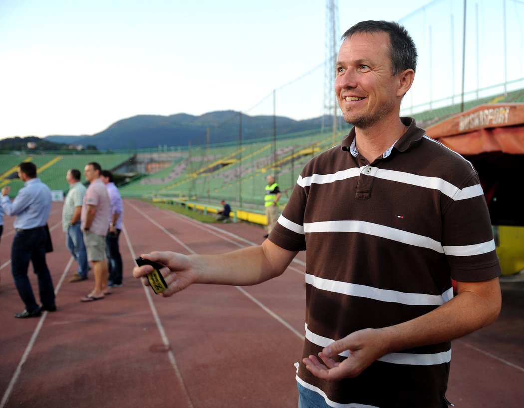 Kouč Jiří Plíšek stadion Željezničaru dobře zná, sám tady trénoval