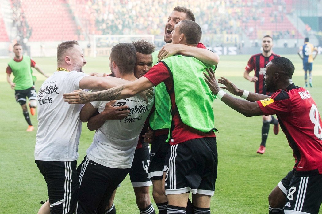 Trnavští fotbalisté v minulé sezoně ovládli slovenskou ligu, nyní překvapili výhrou 2:0 na hřišti Legie Varšava v 2. předkole Ligy mistrů (archivní foto)