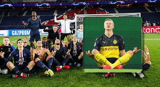 Zenový výsměch. Hráči PSG parodovali Haalanda, ale ne všichni