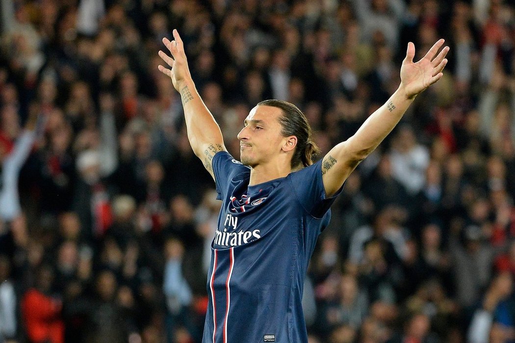 Zlatan Ibrahimovic střílí góly i v dresu pařížského PSG