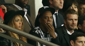 FOTO: To je společnost! Beyoncé, Jay-Z i Beckham viděli pád Barcelony