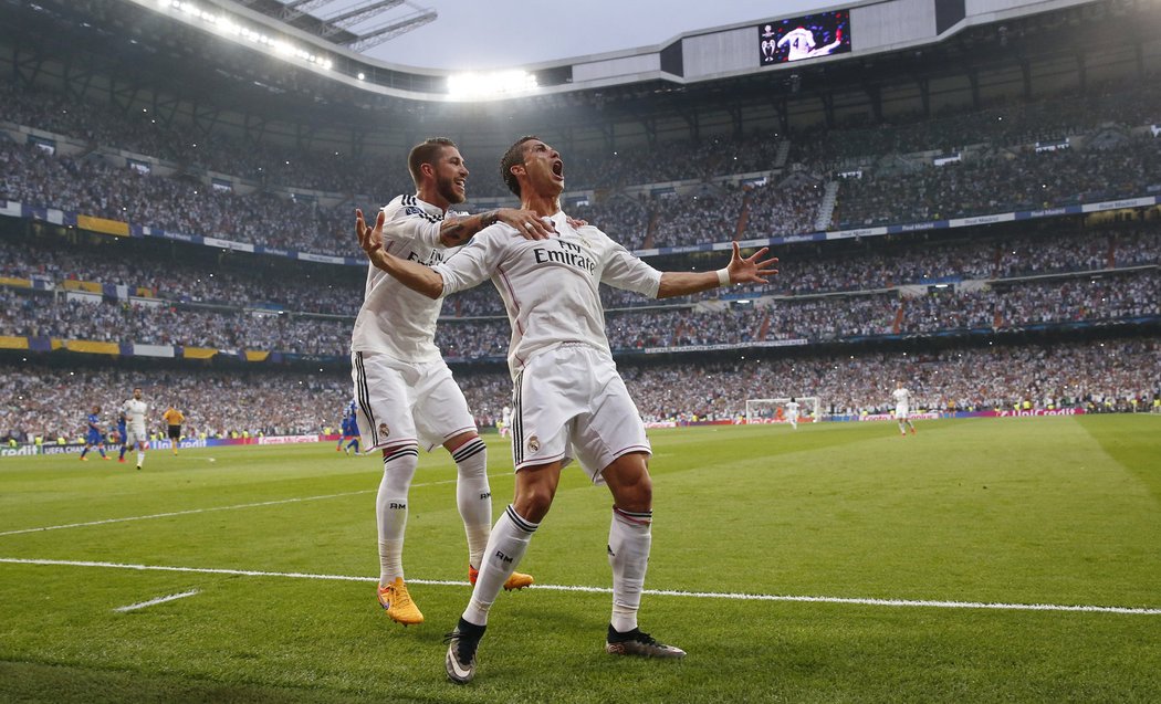 Madrid se raduje. Ronaldo svým gólem zajistil Realu vedení 1:0