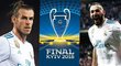 Kdo nastoupí ve finále Ligy mistrů? Gareth Bale, nebo Karim Benzema?