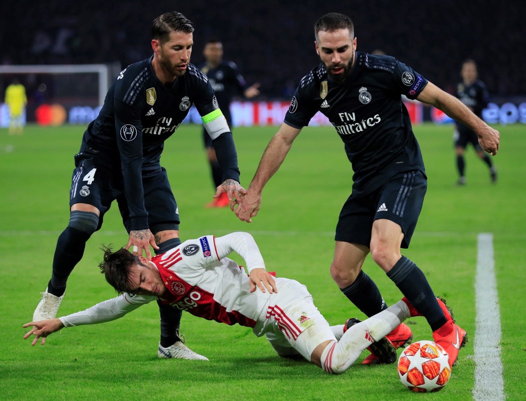 Fotbalisté Realu Madrid zdolali Ajax Amsterdam 2:1