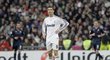Cristiano Ronaldo nevěří, že se Lyonu podařilo dát gól
