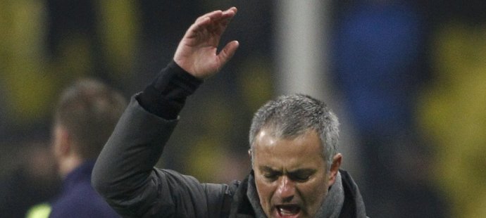 Z konečného výsledku nebyl trenér Mourinho moc nadšený.
