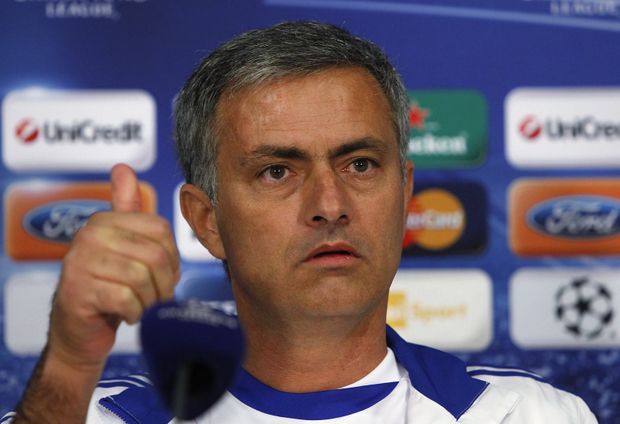 José Mourinho opět v útrobách San Sira José Mourinho opět v útrobách San Sira