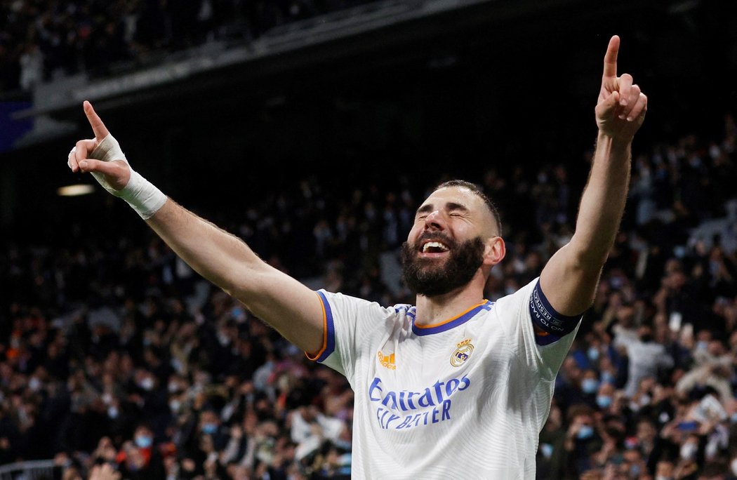 Karim Benzema nasázel hattrick PSG