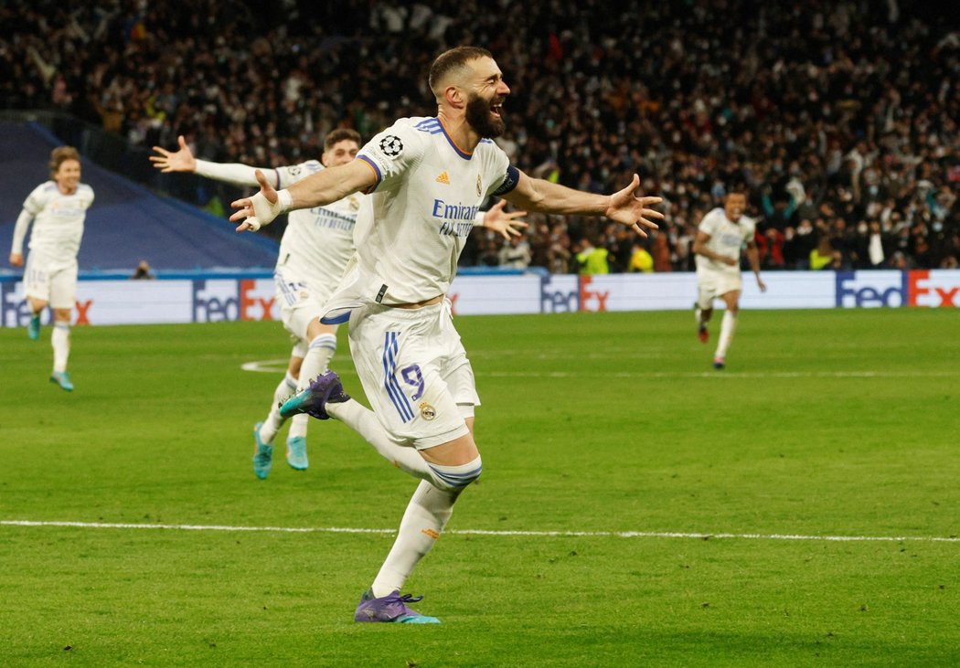 Senzační obrat Realu! Otočku režíroval hattrickem Karim Benzema