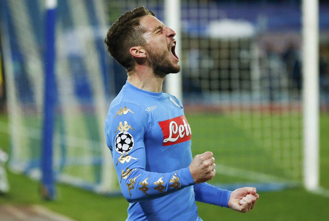 Dries Mertens se zapsal mezi střelce Neapole i proti Realu Madrid