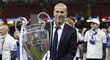 Zinedine Zidane dovedl Real k obhajobě v Lize mistrů