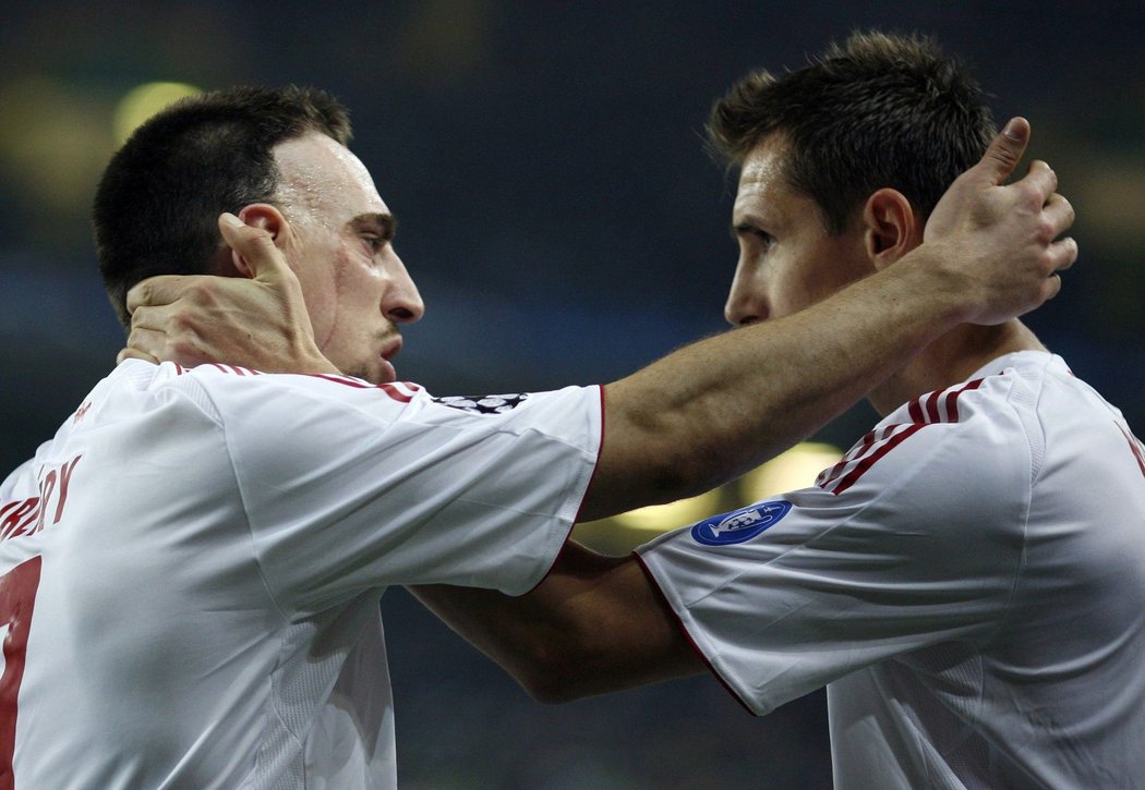 Trefili se i Klose a Ribéry.