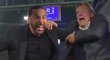 Rio Ferdinand a Glenn Hoddle oslavují postup Tottenhamu přes Ajax