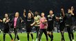 Fotbalisté Ajaxu slaví vítězství v prvním semifinále LM na půdě Tottenhamu